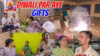 Diwali par aye gifts  Sab dosto ke ghar hui masti [upl. by Evatsug]