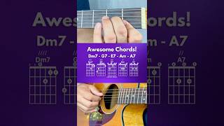 Play along with this great sounding jazzy chord progression Try it out on your guitar [upl. by Ylle]