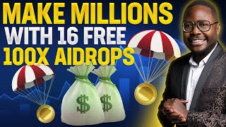 🤑 Make MILLIONS with 16 FREE 100X Crypto Airdrops 🚀 [upl. by Johnna42]