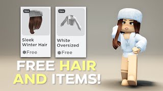 NEW FREE ITEMS YOU MUST GET IN ROBLOX🤩🥰 [upl. by Matthaeus]