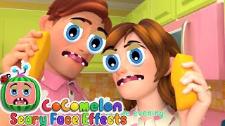 CoComelon Skidamarink Scary Face Effects [upl. by Krawczyk828]