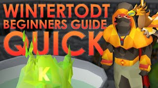 Quick Beginners Guide to Wintertodt  OSRS Quick amp Easy [upl. by Photina]