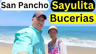 Visiting Bucerias Sayulita San Pancho Riviera Nayarit  Mexico [upl. by Ailima316]