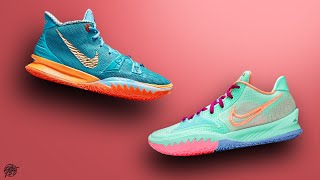 Nike Kyrie 7 amp Nike Kyrie Low 4 Initial Comparison Whats Better [upl. by Kcireddor305]