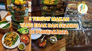 5 Tempat Makan Yang Enak dan Syahdu Di Purwakarta [upl. by Ong390]