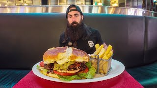 FINALLY ATTEMPTING SCOTLANDS BIGGEST BURGER CHALLENGE  BeardMeatsFood [upl. by Helen318]