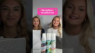 Reklame 📚Skolestart📚Se hvad vi altid har i tasken🩷 Batiste school schoollife hair hairstyle [upl. by Nurav]