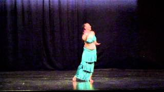 Aruena performing ESMAOUNI  bellydance Serbia [upl. by Earvin]