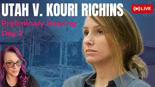 LIVE COURT  UT v Kouri Richins Preliminary Hearing Day 2 [upl. by Ahsinert]