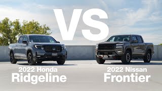 Nissan Frontier vs Honda Ridgeline  What One Should You Choose [upl. by Anyala]