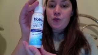 Biotene Review How to get rid of dry mouth [upl. by Aiyot]