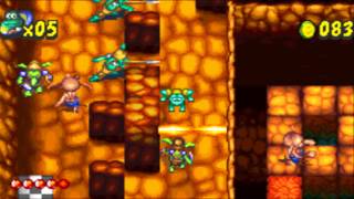 Froggers Adventures Temple of the Frog GBA music Goblin Caverns 2 HD [upl. by Lancey]