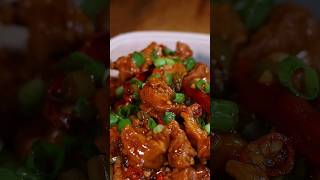 General Tsos Chicken shorts food asmr [upl. by Drawyah]