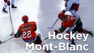 SaintGervais Mont Blanc Megève hockey sur glace finale D2 2017 MontBlanc Annecy sport montagne [upl. by Raual]