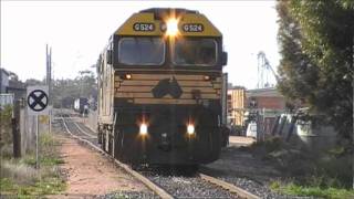 G524 and A79 shunts the Merbein Freight [upl. by Aeynod30]