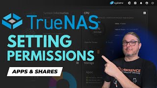 TrueNAS Scale A StepbyStep Guide to Dataset Shares and App Permissions [upl. by Nuhsal]