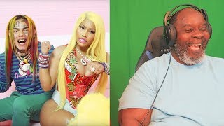 Dad Reacts to 6ix9ine amp Nicki Minaj  “FEFE” Official Music Video [upl. by Nwotna]