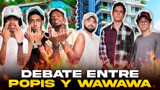 ¡POPIS VS WAWAWA El gran debate 🚩 Ft Anro Vitorio y Palestino Laura de Castro Yarlenys [upl. by Anelak]