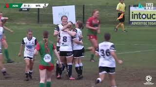 NPL Womens NNSW Adamstown Rosebud JFC vs Maitland FC Round 21 [upl. by Lahey]