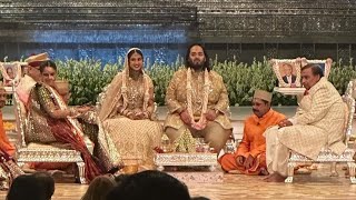 LIVE Anant AmbaniRadhika Merchant Wedding [upl. by Efeek]