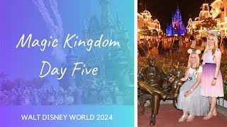 Magic Kingdom  Day Five  Walt Disney World 2024 VLOG [upl. by Odla235]