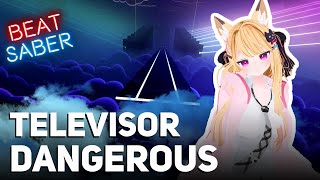 Beat Saber Televisor  Dangerous Expert [upl. by Deach53]