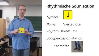 Rhythmische Solmisation 01  Übungen für den Schulunterricht [upl. by Rodd657]