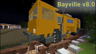 Maintenance Train in Minecraft Bayville v80 update [upl. by Ttelrahc472]