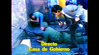 CARAPINTADA Rebelión Carapintada Diciembre 1990 Noticieros ATC  Canal 13 y Teleféver créditos [upl. by Syverson]