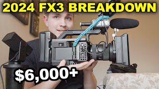 A 20 year olds FX3 cinema rig breakdown  Vlog 2 [upl. by Analed]