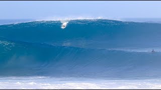 Massive Huge Pipeline Biggest Cleanup 3rd Reef Set Ive Ever Seen😱North Shore Hawaii 4K [upl. by Llirret]