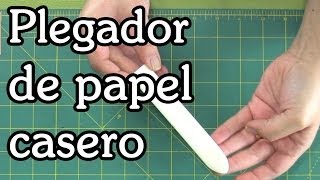 Plegador de papel casero [upl. by Aillij]