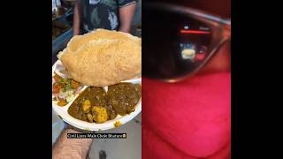 CHOLE BHATURE 😍  Indian street food shorts youtubeshorts streetfood [upl. by Vareck]