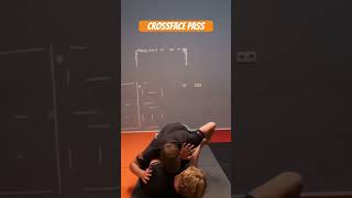 Crossface pass bjj jiujitsu mma grappling [upl. by Naiditch]