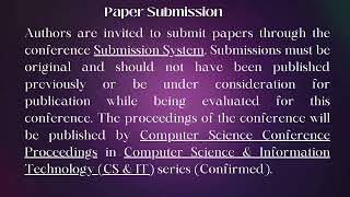 Call for Research Papers  AIFZ 2024 [upl. by Tevis]