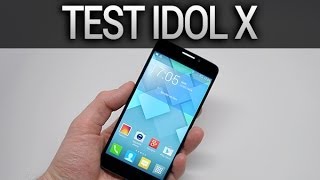 Test de lAlcatel One Touch Idol X par TestMobilefr [upl. by Aslin623]