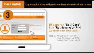 U Mobile  Log Masuk Online Kali Pertama [upl. by Ekim]