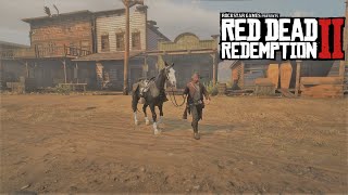 Red Dead Redemption 2 MoD Arthur Exploring New Austin With Baylock [upl. by Elawalo]