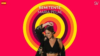 María Peláe  Remitente Lyrics Video [upl. by Nidnerb]