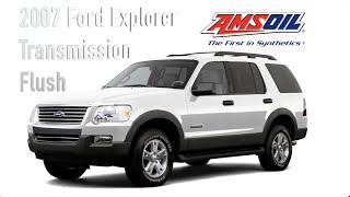 2007 Ford Explorer Sport Trac Transmission Filter Change and Flush [upl. by Yoral295]