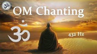 OM Chanting 432 Hz Wipes out all Negative Energy Singing Bowls Meditation Music [upl. by Sholes251]