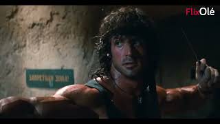 Sylvester Stallone en Rambo II Acorralado George Pan Cosmatos 1985 [upl. by Screens]