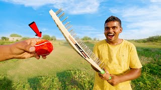 Making Ultimate Destroyer Cricket Bat 🏏😍 మేకుల బ్యాట్ తో క్రికెట్ ఆడాము😲😲Telugu Experiments [upl. by Chien]