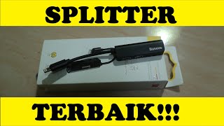 CARA MENGGUNAKAN SPLITTER BASEUS IPHONE [upl. by Ennaxor]