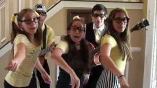 Despicable me Banana song Castillo Kids July 25 2012 [upl. by Nomaid]