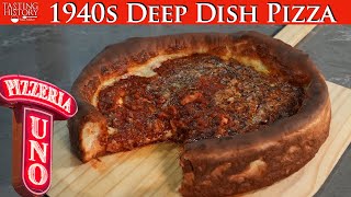 The True History of Deep Dish Pizza [upl. by Sansbury]