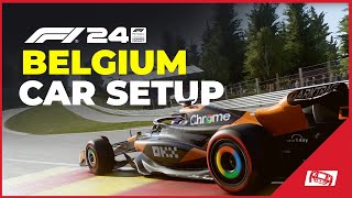 F1 24 Belgium Car Setup Updated After Handling Patch [upl. by Odareg]