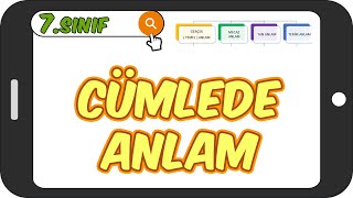 Cümlede Anlam  Kapsamlı Konu Anlatımı 📙 7Sınıf Türkçe 2023 [upl. by Vardon]