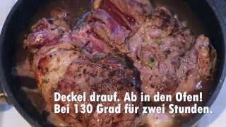 Wild auf Wild  Rezept für Wildschweinbraten [upl. by Ialda]