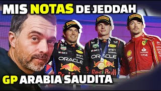 Mis notas del GP de F1 de Arabia Saudita en Jeddah [upl. by Einaeg253]